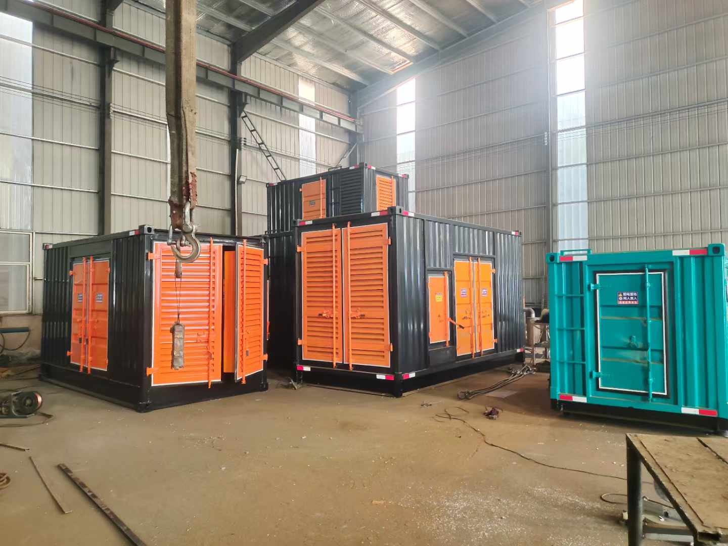 长武500kw柴油发电机组可以带动多少功率设备？